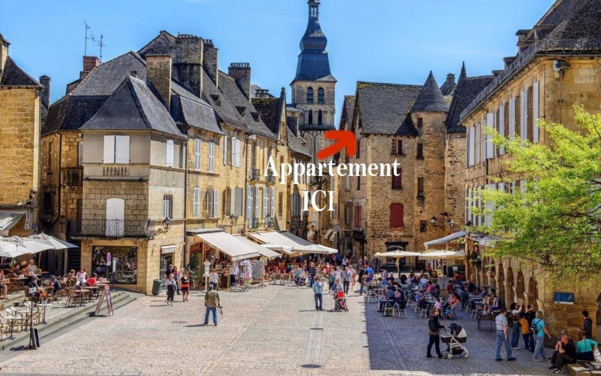 Caporizon-Sarlat L'Elegance-T2 Plein Centre Cite Medievale ภายนอก รูปภาพ